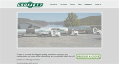 Desktop Screenshot of crossettinc.com